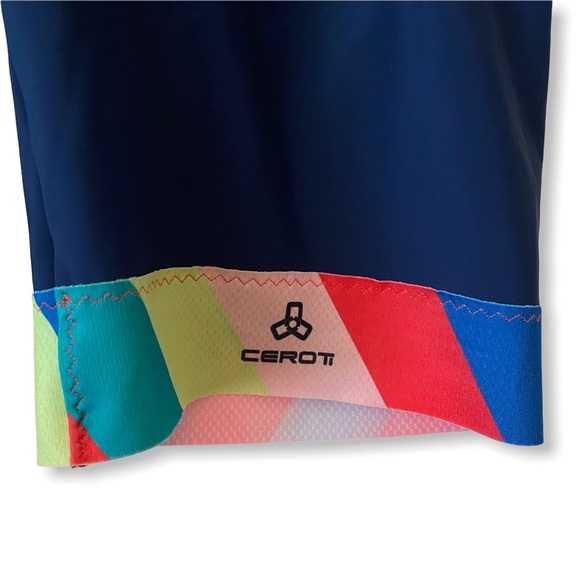 Ceroti Long Inseam Powerband Biking Cycling Spinning Shorts SPF 50 Size 4X NWOT - Picture 5 of 16